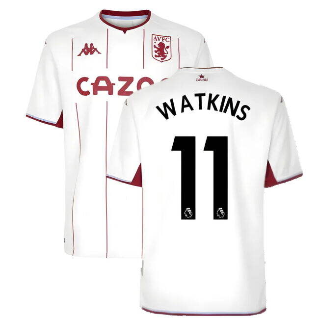Elite Performance Football Aston Villa Away Shirt Watkins #11 Mode...