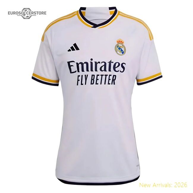 Premium Real Madrid Home Jersey 2023-2024 Comfortable Durable