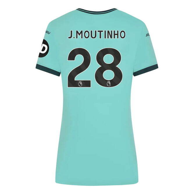 2025-2026 Wolves Away Shirt (Womens) (J.Moutinho 28)