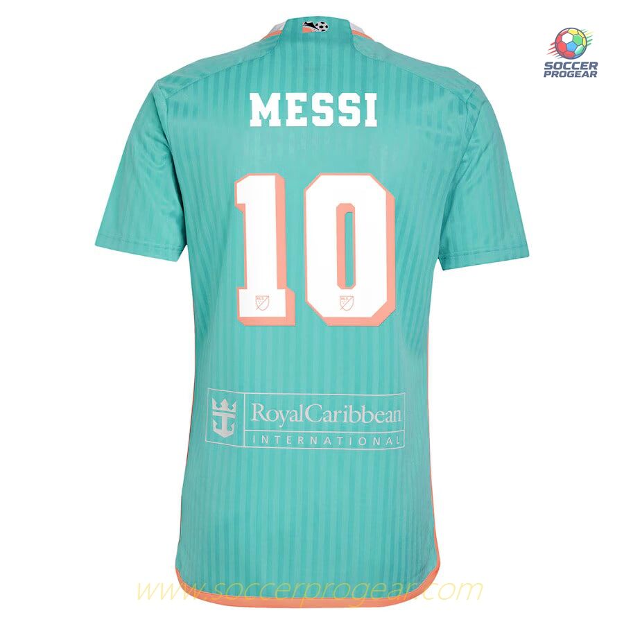 Inter Miami Third 2024-25 Edition Messi Youth Football Kit Football Jersey