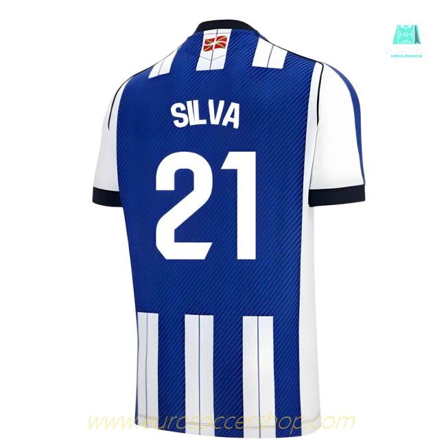 2025-2026 Real Sociedad Home Shirt (Silva 21)