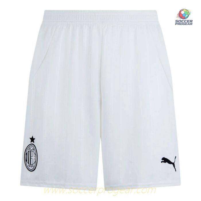 AC Milan Children's Editionren's Football Kit Away Soccer Team Shirt 2024-25 Edition Rafa Leão