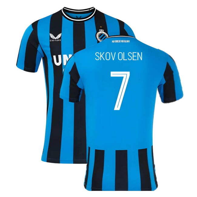 Genuine Main Shirt Skov Olsen #7 2024-2025 Season Retro (v5)