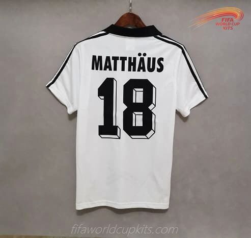 Germany 1980 vintage Home Soccer Uniform