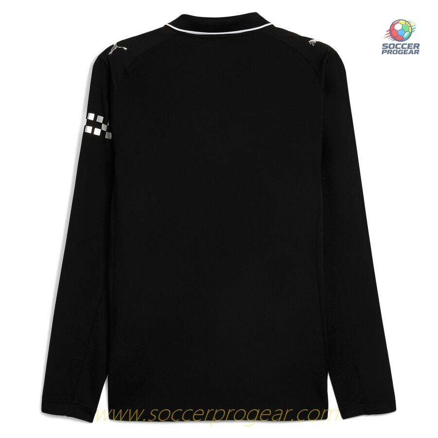 Manchester City Away Shirt 2025-26 Edition Long-Sleeve