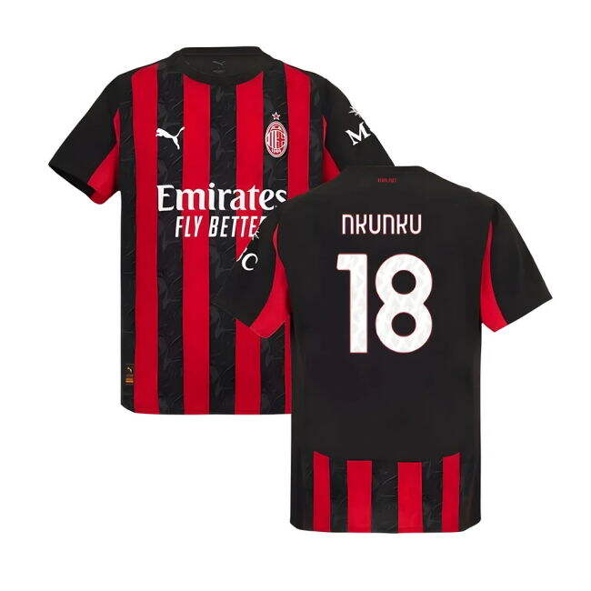 2025-2026 AC Milan Home - authentic uniform economical option v2.604