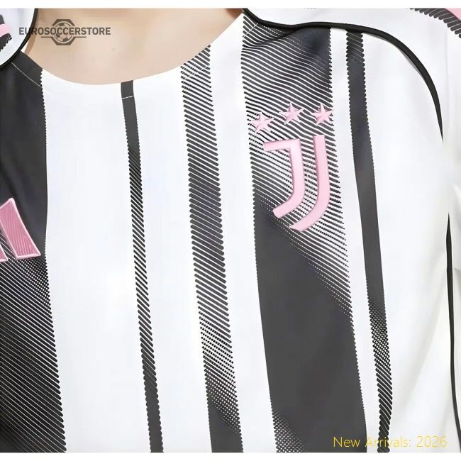 2025-2026 Bianconeri Home Shirt (kids) - Official Design
