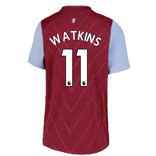 Durable Material Football Aston Villa Home Shirt Kids Watkins #11 ...