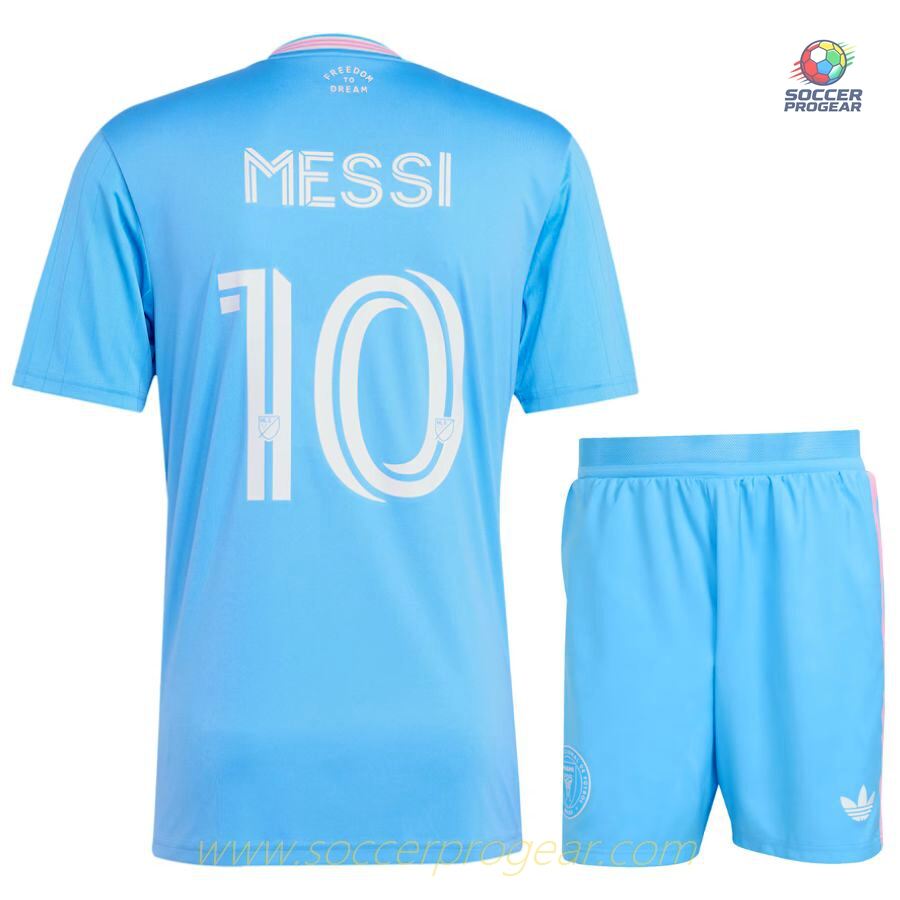 Inter Miami Third 2025-2026 Season Messi Children Football Kit Soccer Team Shirt