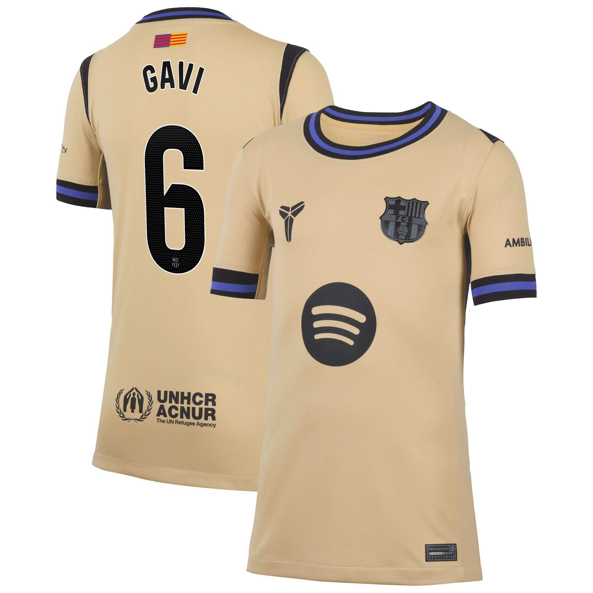 Barca Youth 2025 Premium Replica - Authentic - Free Shipping