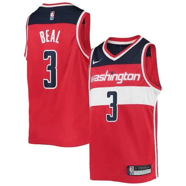 Bradley Beal WAS Swingman Jersey - high-quality NBA - Red training