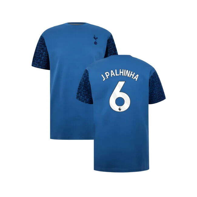 Pro-Grade Spurs Palhinha 6 Tottenham Hotspur Graphic T-shirt (Blue)...