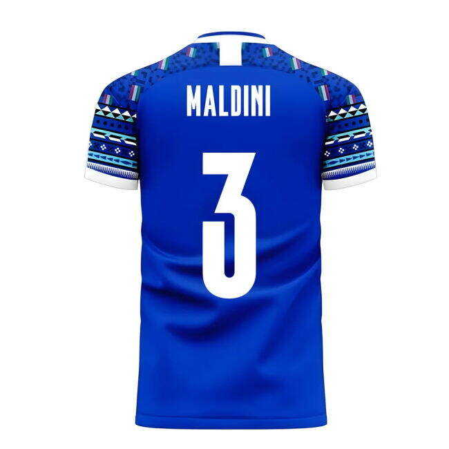Cheap Italy 2025-2026 Home Concept Football Kit (Libero) (MALDINI 3) Fashionable
