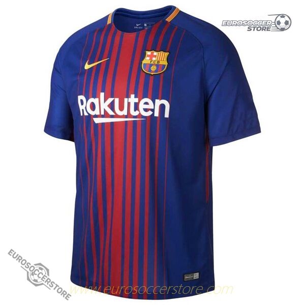 Barcelona's Retro Home Football Jersey from the 17-18 Season