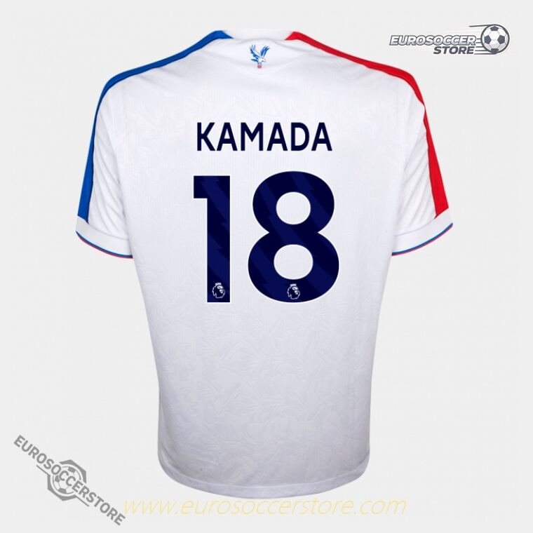 Crystal Palace 25-26 Third Eagle White Jersey - KAMADA 18