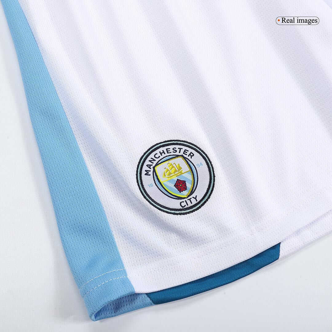 Manchester City Home Soccer Shorts 2023/24 Authentic Kit
