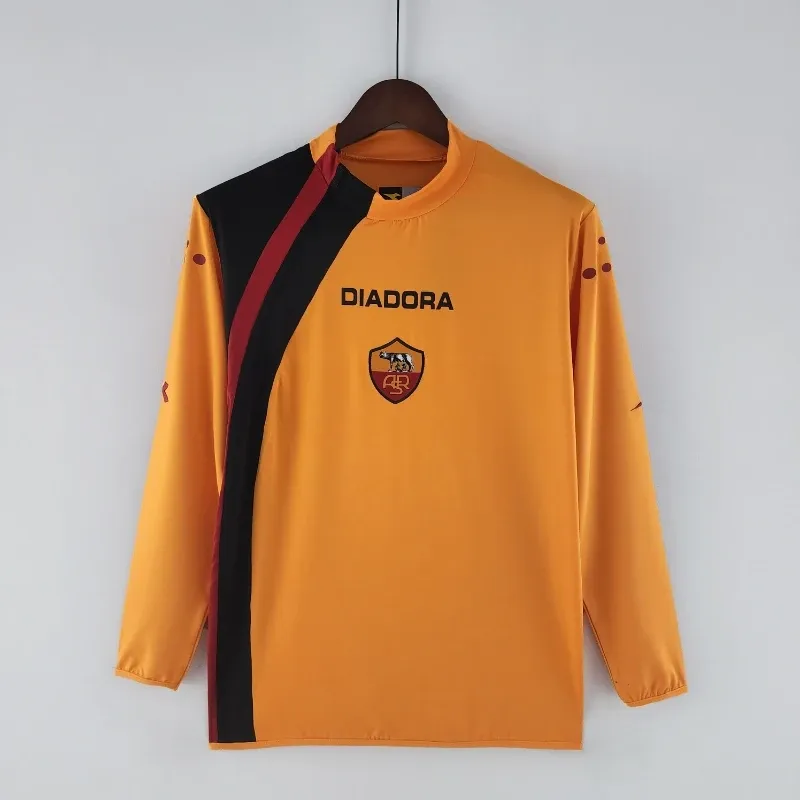 2005-2006 Long Sleeve Roma Jersey retro kit