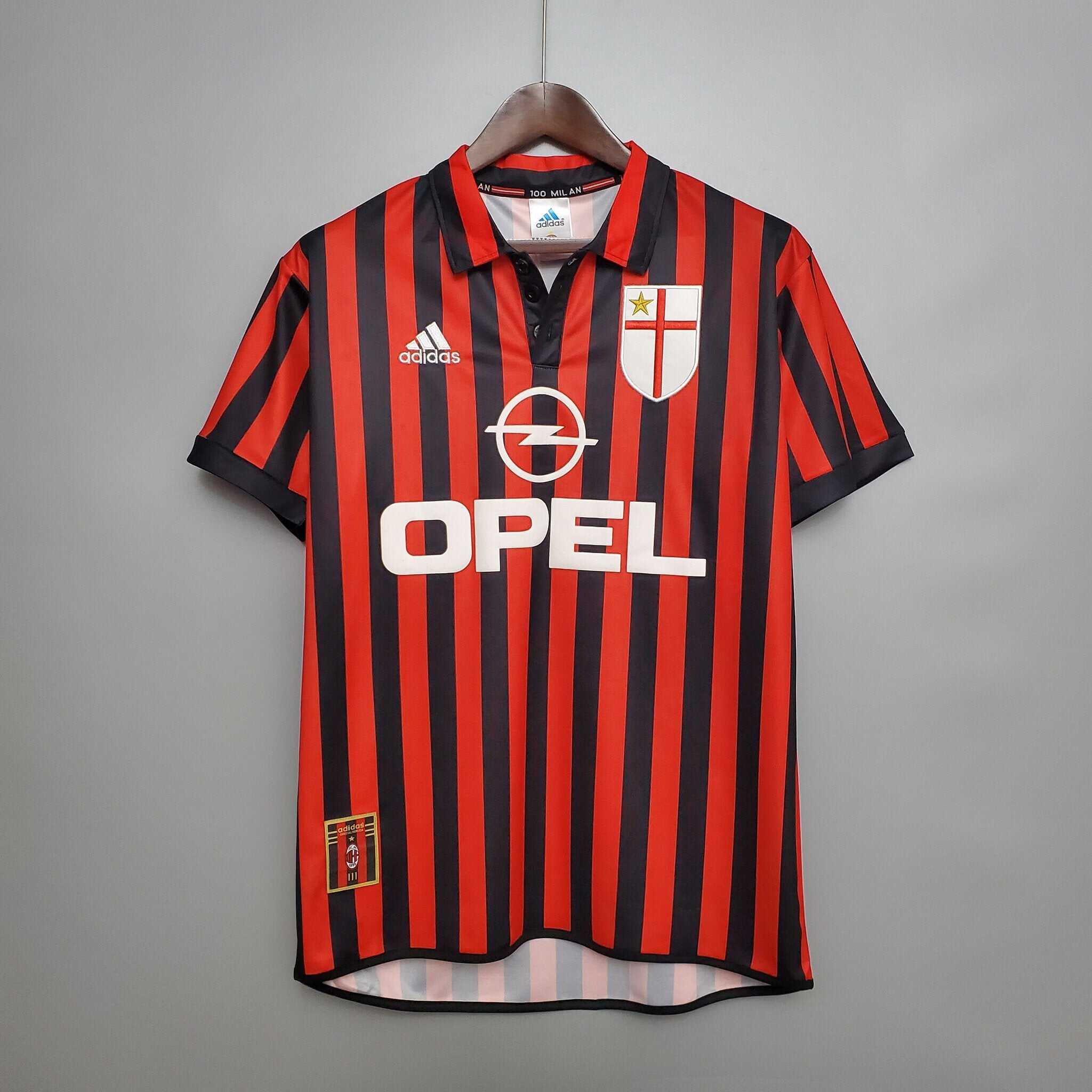 2010-2011 AC Milan Home retro shirt