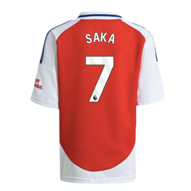 Arsenal Saka #7 Top Tier Fervent Latest Edition Fan Jersey European...