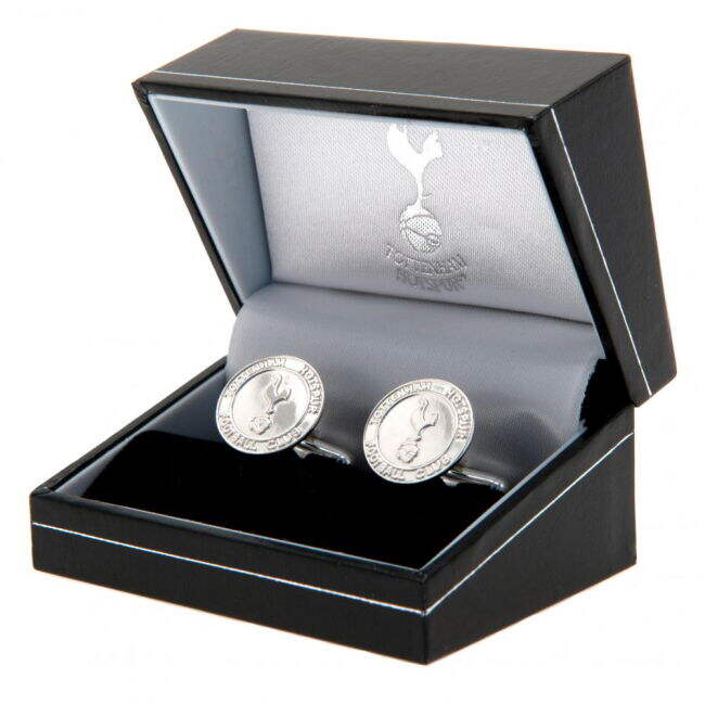 Tottenham Hotspur FC Sterling Silver Crest Cufflinks (Fan Favorite)