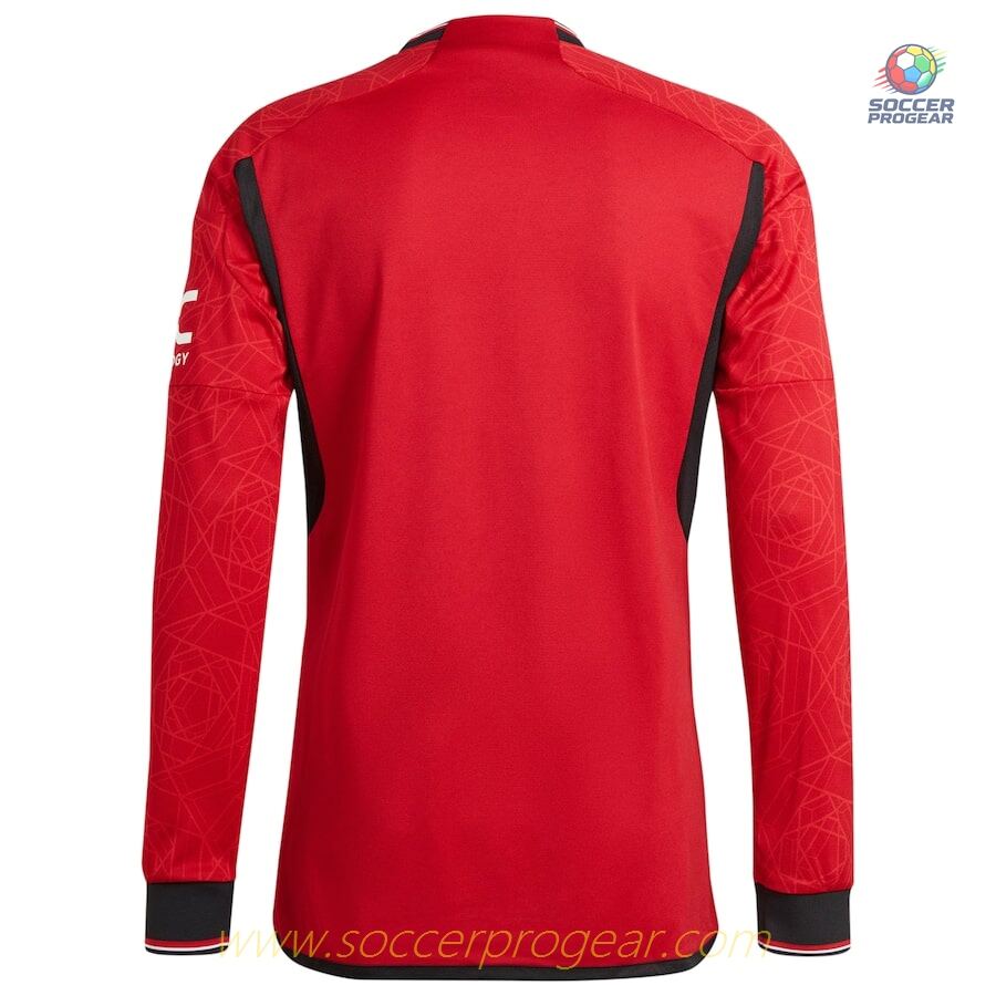 MANCHESTER UNITED English Premier League HOME JERSEY 2023 2024 LONG SLEEVE