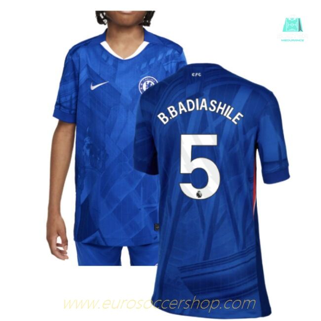 2025-2026 Chelsea Home Shirt (Kids) (B.Badiashile 5)