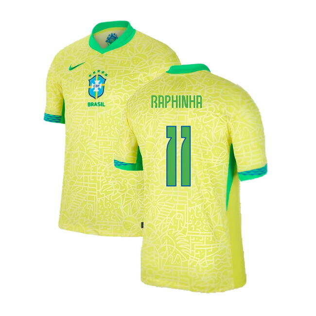 Athletic 2024-2025 Brazil Home Shirt (Raphinha 11) Championship