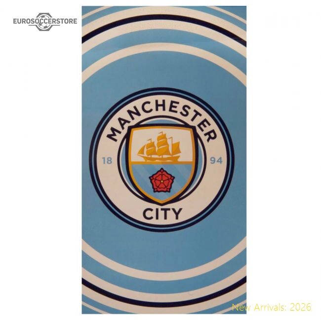 Premium Manchester City Fc Pulse Towel - Premium Quality Football