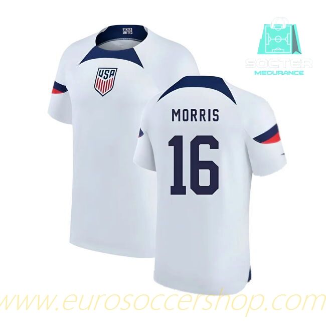 2022-2023 USA Home Shirt Kids (MORRIS 16)
