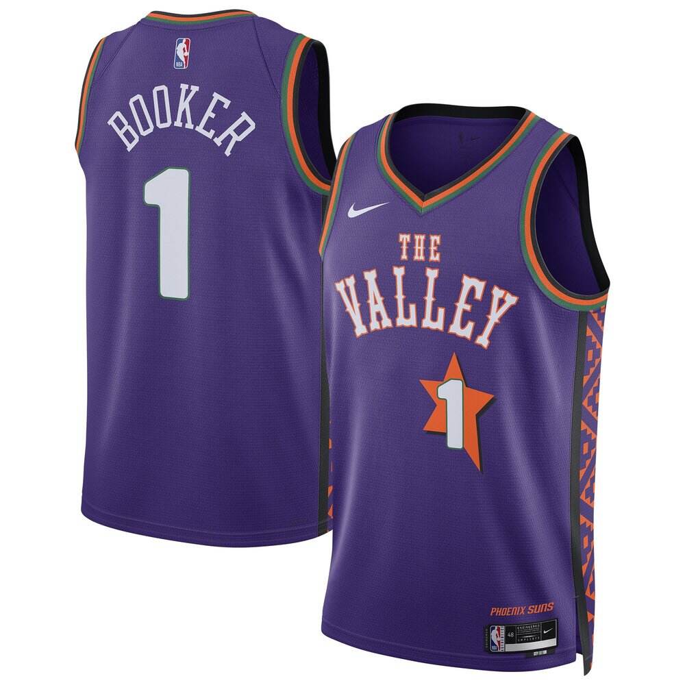Devin Booker Phoenix Suns Jersey Purple - City Edition - Fan Favorite