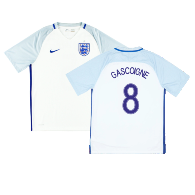 England NT Home Shirt (Gascoigne 8)