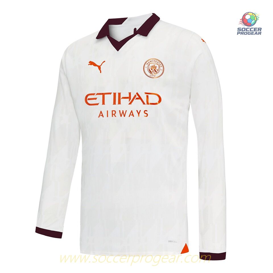 Manchester City 2023 2024 Away LS Edition Shirt Haaland