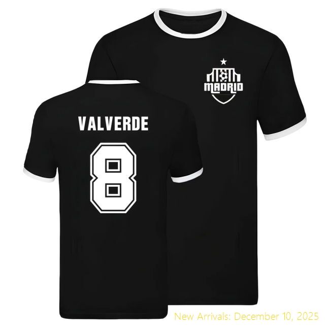 Premium RM Real Madrid Ringer T-shirt (Valverde 8) - Cost-Effective