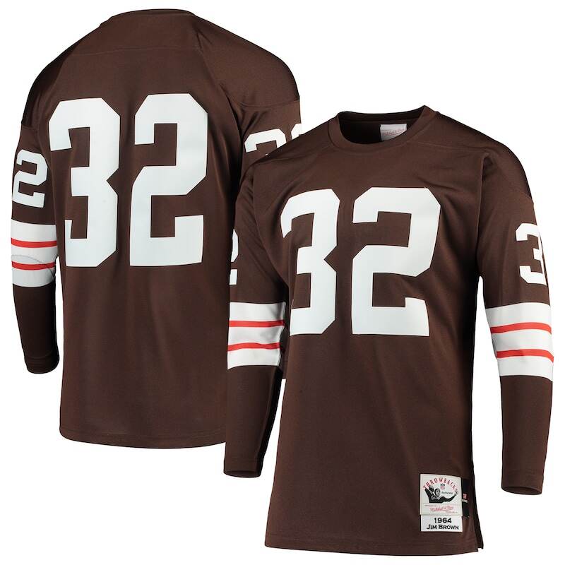 None Jim Brown Cleveland Browns Great Value Game-Day Essential