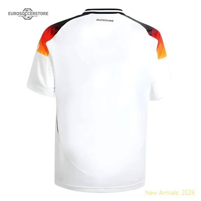 Premium Germany 2024-2025 Home Short Sleeve Jersey Athletic Ventilation