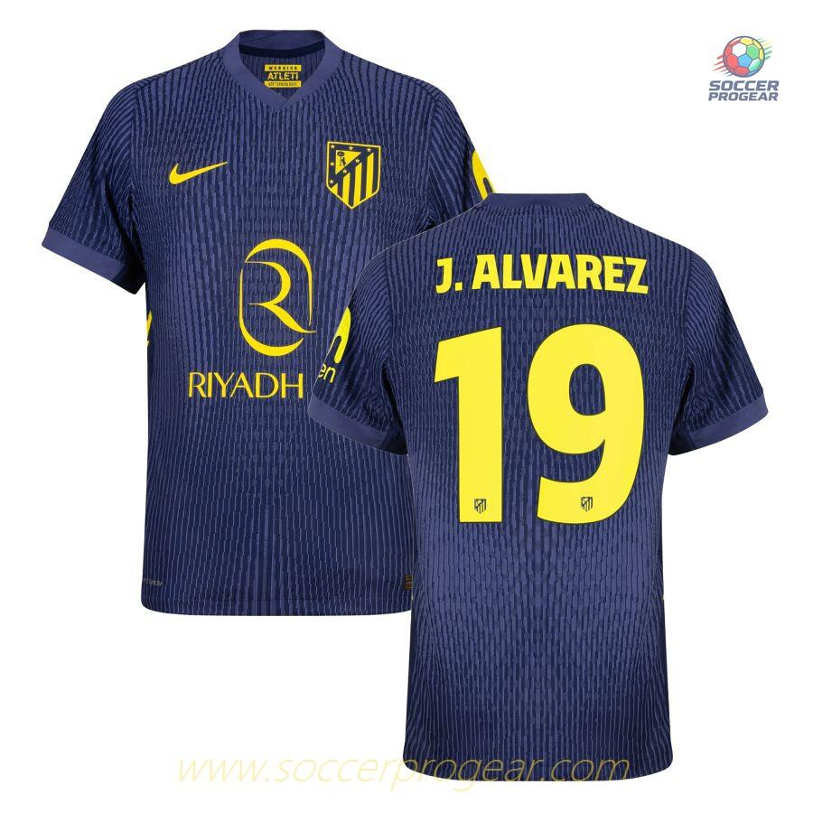 Atletico Madrid Away Soccer Jersey 2025-2026 Season Alvarez