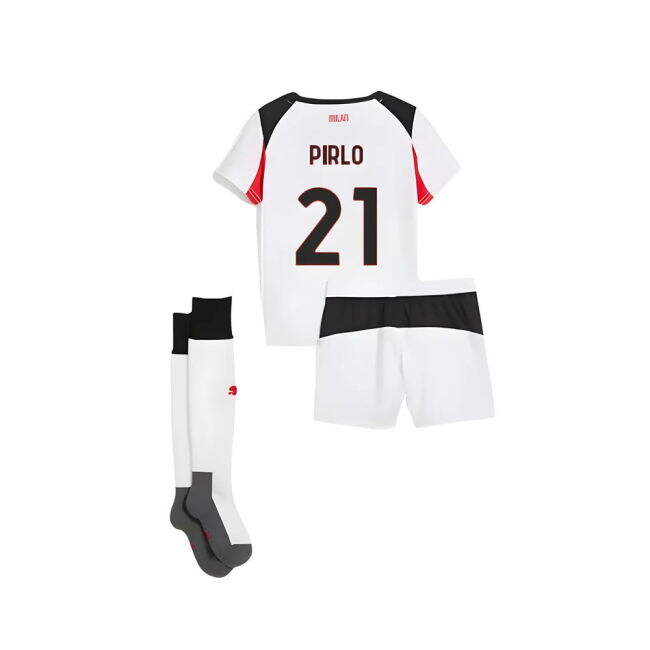 2025-2026 AC Milan Away Mini Kit (Pirlo 21)