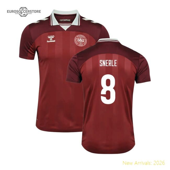 Professional Denmark 2025-2026 Official Home Jersey Ventilation
