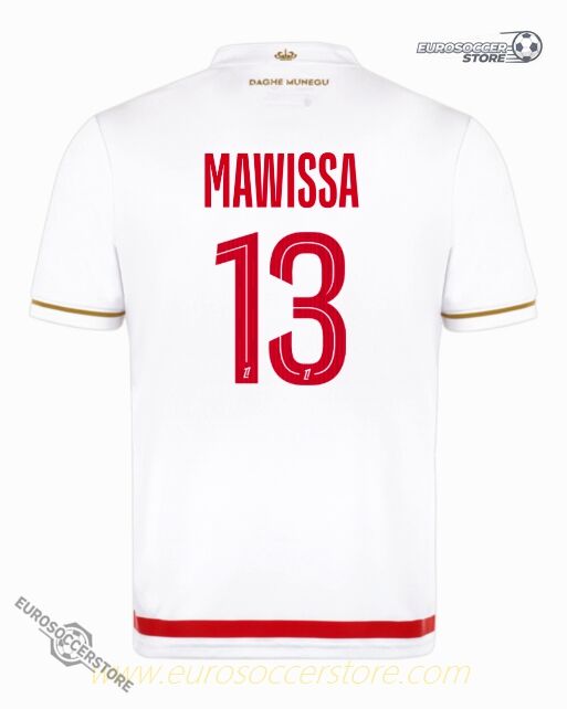 AS Monaco 25-26 Season Home Jersey by MAWISSA - Version 13