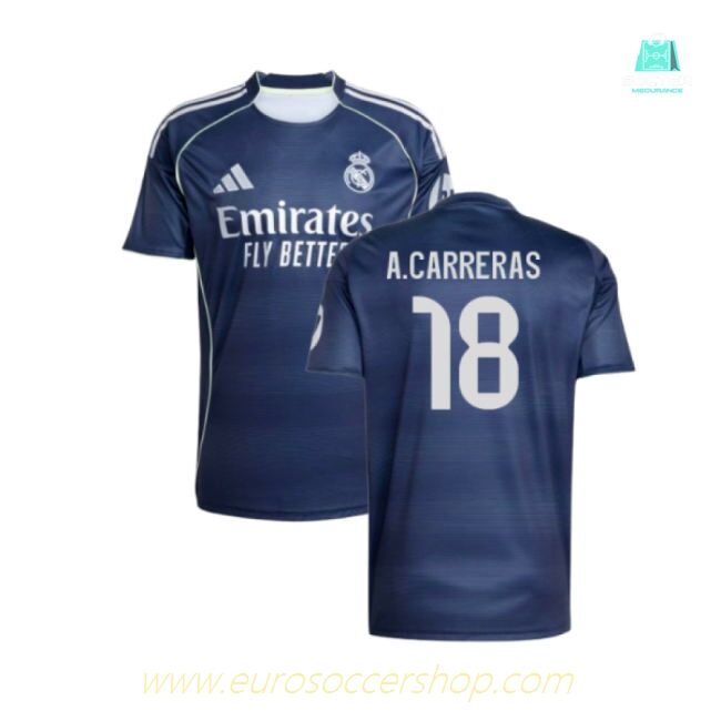 2025-2026 Real Madrid Away Shirt (A.Carreras 18)