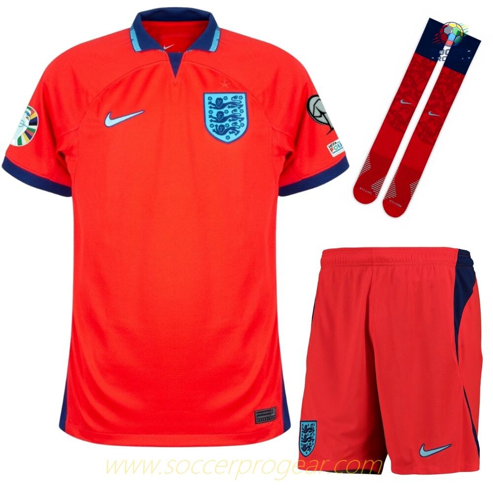 ENGLAND Match Quality EURO 2024 QUALIFYING AWAY KIDS JERSEY
