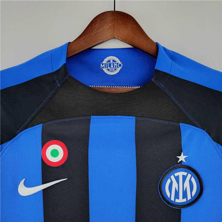 Inter Milan 2223 Home Blue Soccer Jersey Football Shirt - Official