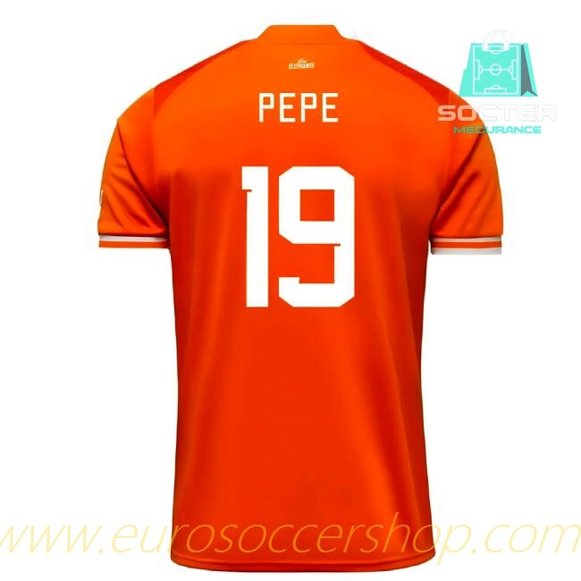 Player Version Ivory Coast Home Shirt (Pepe 19)