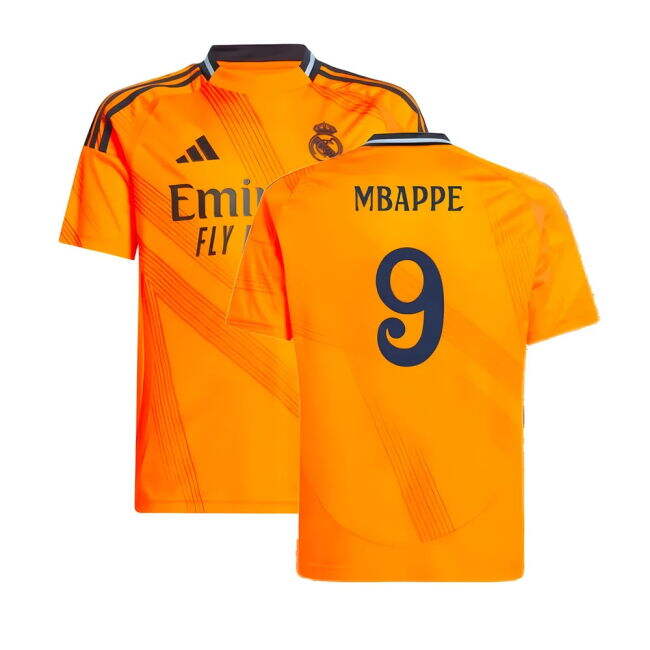 Authentic Replica Real Madrid Away Supporter Kit for Kids (Mbappe 9)