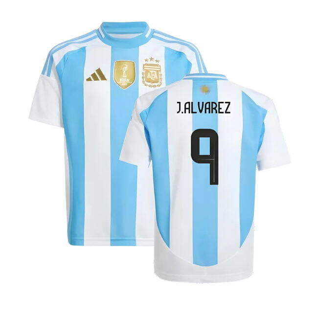 Argentina Team Sophisticated Home Soccer Jersey (Kids)