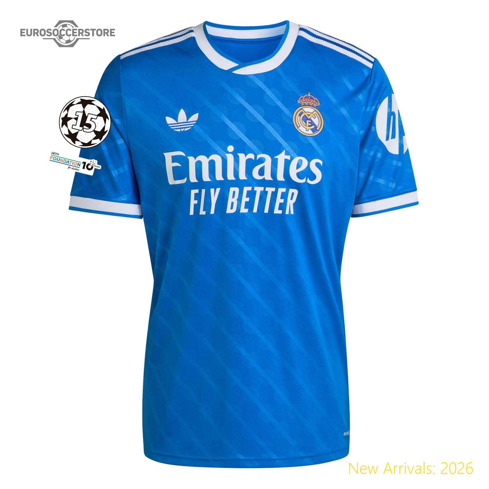 League Approved Kids Premium Rma Superstar Third Jersey 2023