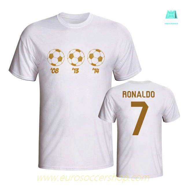 Ronaldo Player of the Year Tee (White)