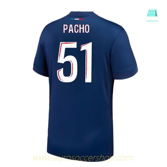 2024-2025 PSG Paris Saint Germain Home Shirt (Pacho 51)