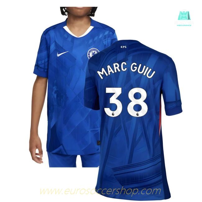 2025-2026 Chelsea Home Shirt (Kids) (Marc Guiu 38)