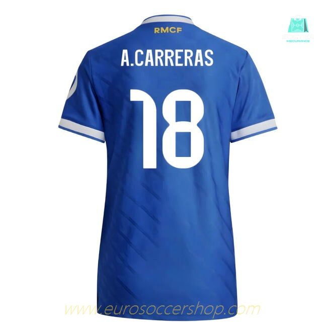 2025-2026 Real Madrid Authentic Third Shirt (Womens) (A.Carreras 18)